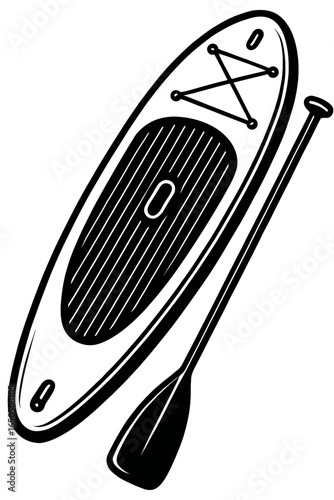 Stand Up Paddleboard and Paddle for Water Adventures