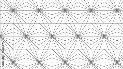 Abstract gray pattern geometric vector seamless ornamental and swatches oriental line texture outline white background