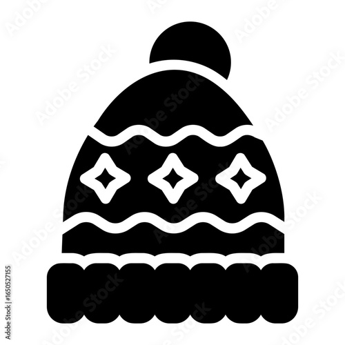 Beanie Hat Solid icon