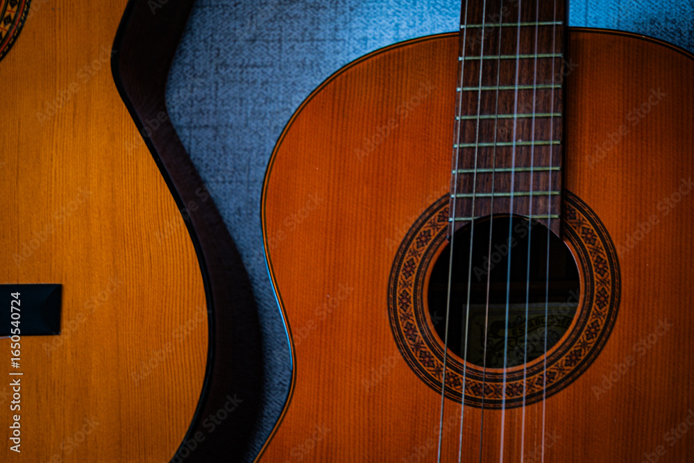 Obraz premium Guitar body