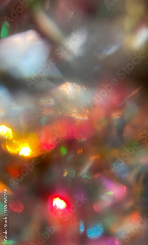 abstract background with colorful lights jewelry crystal diamond sparkles texture	
