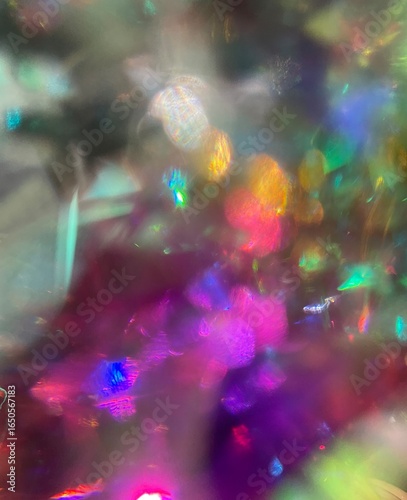 abstract background with colorful lights jewelry crystal diamond sparkles texture	
