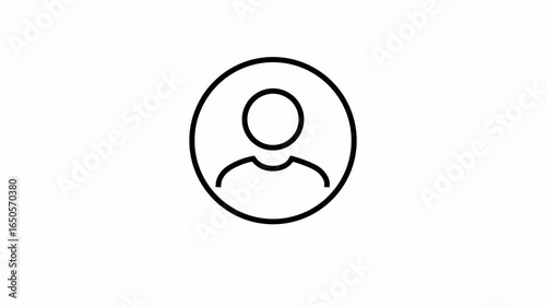User Profile Motion – Animated Person Icon