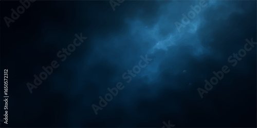 A stunning nocturnal skyscape with a dramatic storm approaching, illuminated by the distant moon