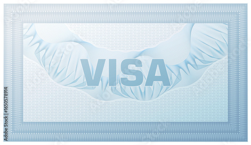 Visa in a passport background, Visa consultation, Social media post, poster, vector, Passport texture, pattern