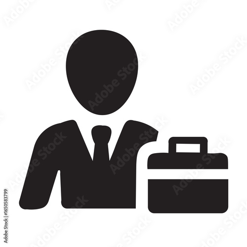 business man with briefcase