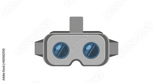 Virtual reality headset vr glasses for gaming metaverse and immersive experience technology device concept