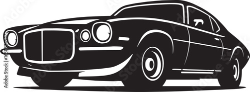1970s Chevy Camaro Silhouette