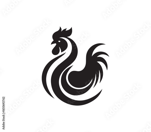 hen vector logo design