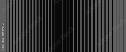 Black oblique straight line background. Masculine dark linear abstract wallpaper. Elegant luxury striped gradient texture. Grey diagonal lines backdrop for flyer, banner, poster, presentation. Vector