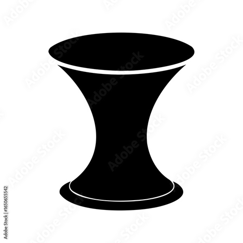 Silhouette of a wormhole