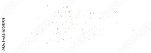 Sparkling stars, festive background, ideal for holidays, celebration, and magical designs.
