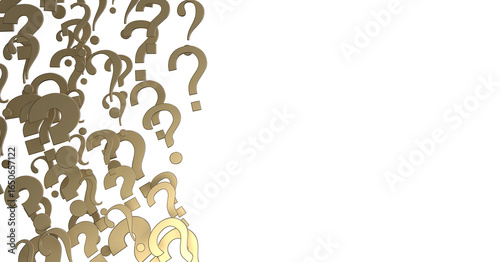 colored question marks back...