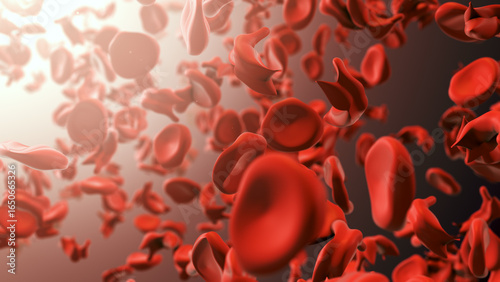 Chemotherapy Against Cancer Cells in the Bloodstream, Medical Concept