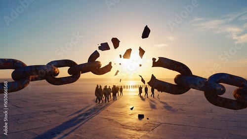 Breaking free from chains