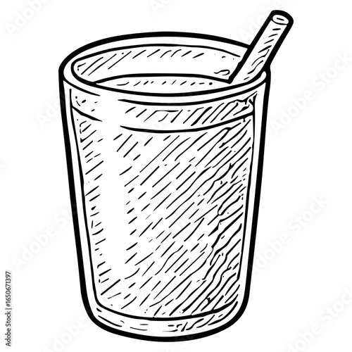Mint Tall Glass
