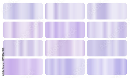 Gradiente etereo que mescla azul suave a roxo palido, evocando serenidade cosmica. Perfeito para interfaces futuristas, fundos de sonho e projetos de design minimalista.