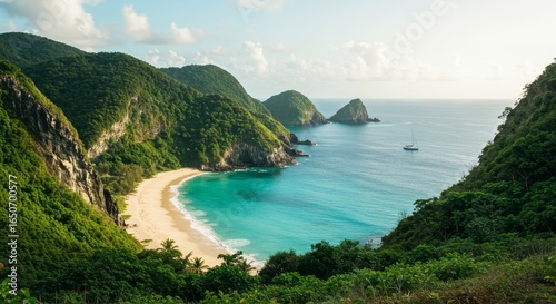 Remote beauty of Baía do Sancho, Fernando de Noronha, Brazil