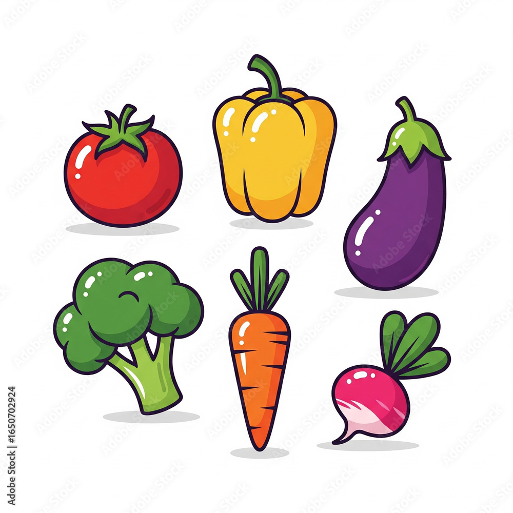 Fototapeta premium vegetables and fruits