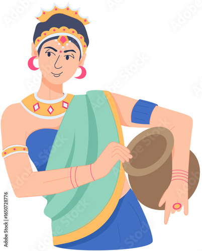 India's diverse cultures are reflected in a wide array of traditional clothing, each with unique styles, fabrics, and designs