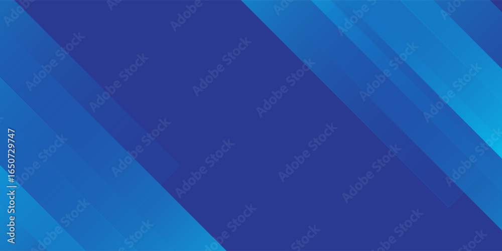 Fototapeta premium Abstract blue background with diagonal lines. Dynamic shapes composition.eps 10