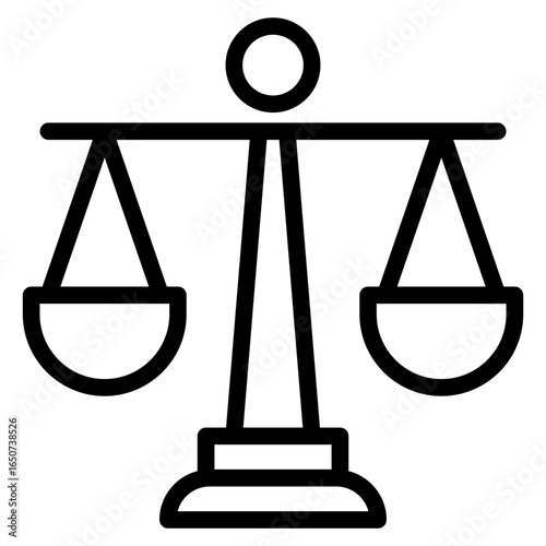 Justice icon vector illustration