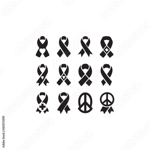 vector illustration of a symbol of peace