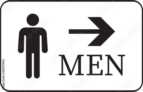 Toilet Icon.square toilet signs collection, male, female and neutral gender, vector Illustration.Public bathroom pictogram. Male and female gender silhouette for lavatory door.