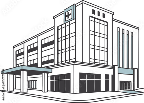 modern hospital medical center design
