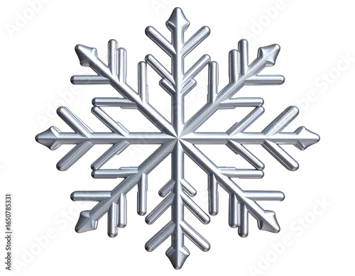 snowflake on a white background
