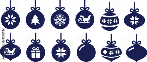 Hanging Decoration bundle with festive ornaments and decorative elements, perfect for parties, events, and creative designs.