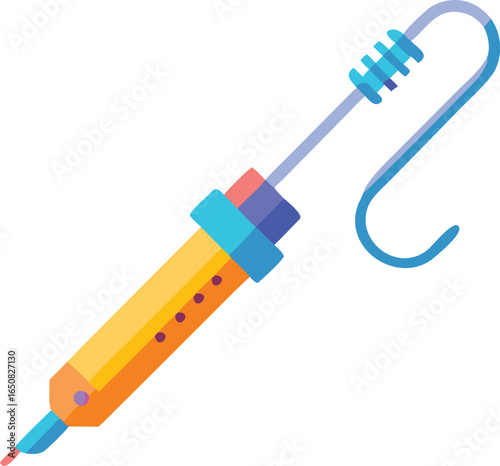 Icon of a Soldering Iron for Electronic Repair