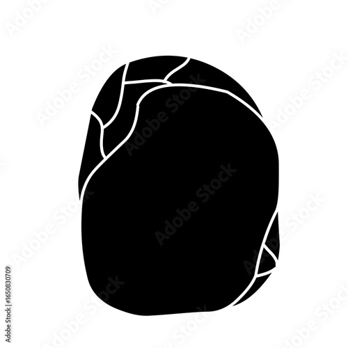 black stone slab