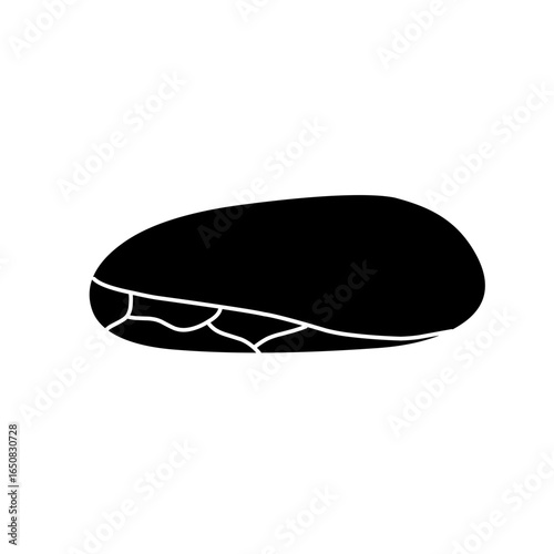 black stone slab