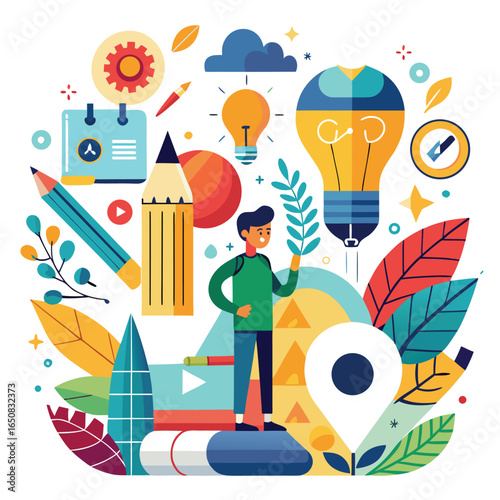 Collaborative workflow and project management elevating team efficiency in a digital work, Adobe Illustrator Artwork