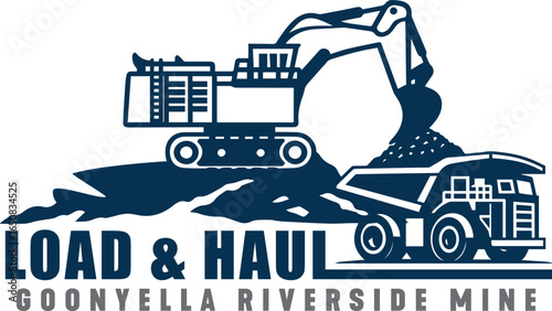 mini excavator logo skid steer logo