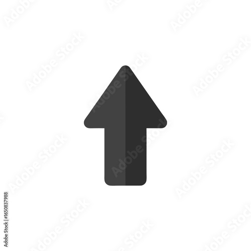 Ascending arrow illustration showcasing direction, advancement, and growth potential for various applications