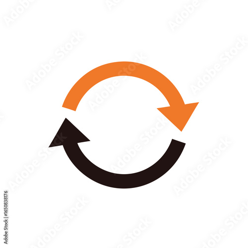 Circular Flow Illustration: A Visual Metaphor for Iteration and Process Improvement