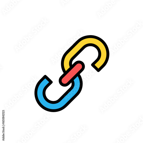 Interconnectedness Symbol: Vivid Illustration of Connection and Linkage Representation