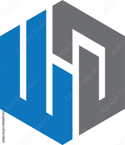 Letter WD logo design for download
