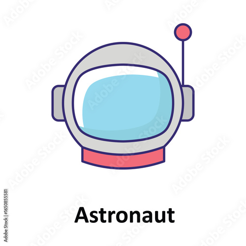 Astronaut Vector icon which can easily modify or edit