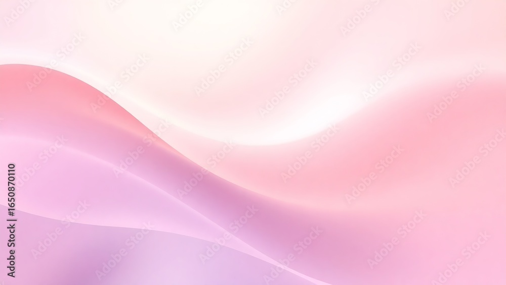 Fototapeta premium Abstract Pink and Purple Wavy Background Design.