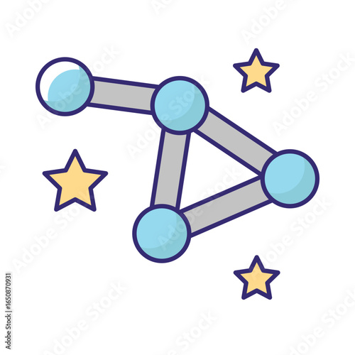 Constellation Vector icon which can easily modify or edit