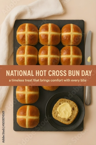 Delicious Celebration of National Hot Cross Bun Day
