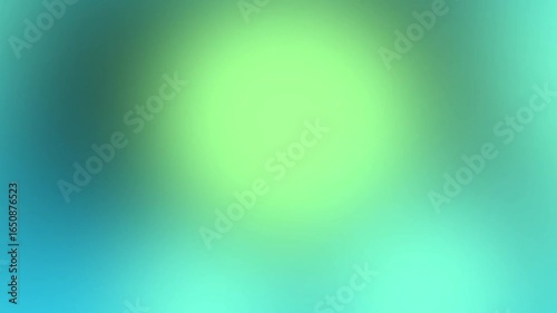 Green and Blue Luxury Blurry Moving Background with Glowing Effects