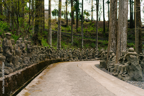 Canvas Print shikoku, JAPAN - may 2 2025 Unpen ij Temple No