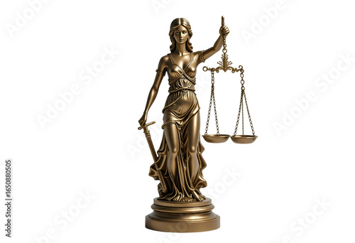  Marble Statue Lady Justice – PNG Isolated Law and Justice Symbol