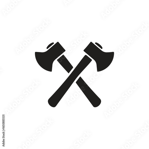 axe and hammer, axe and shovel, Crossed Hammers Icon, Hammer Symbol, Construction Iconography, Tool Emblem, Industrial Logo, 