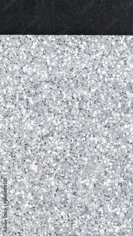 Obraz premium Silver glitter texture