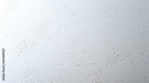 A close-up of a textured white wall with a slightly rough surface,